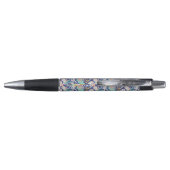 Stylo Motif bleu tropical de paresse (Dos)
