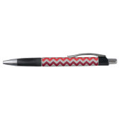 Stylo Motif Chevron dans les tons rouges (Haut)