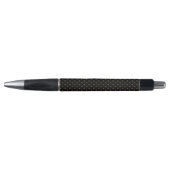 Stylo Motif classique personnalisé Monogramme initial or (Devant)