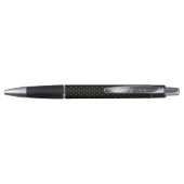 Stylo Motif classique personnalisé Monogramme initial or (Dos)