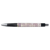 Stylo Motif d'abrégé sur cercles de tissu (Devant)