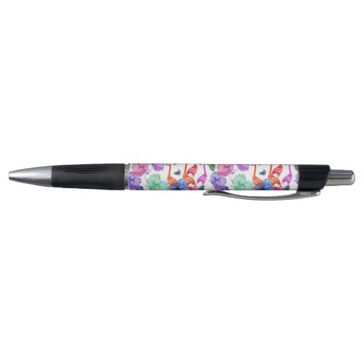 Stylo Motif d'aquarelle tropicale (Bas)