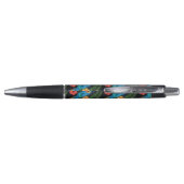 Stylo Motif d'ara et de ketmie (Dos)