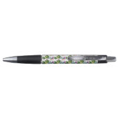 Stylo Motif d'art de cactus d'aquarelle (Dos)