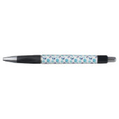 Stylo Motif De Baleines, Beaux Baleines, Baleines Bleues (Devant)