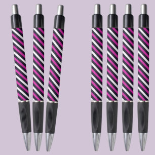 Stylo Motif de bandes Abstraites colorées