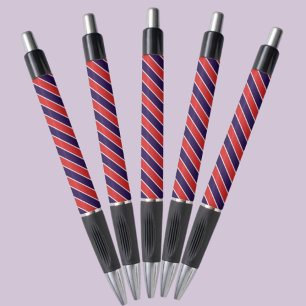 Stylo Motif de bandes Abstraites colorées