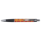 Stylo Motif de coeur Red Pixel (Dos)