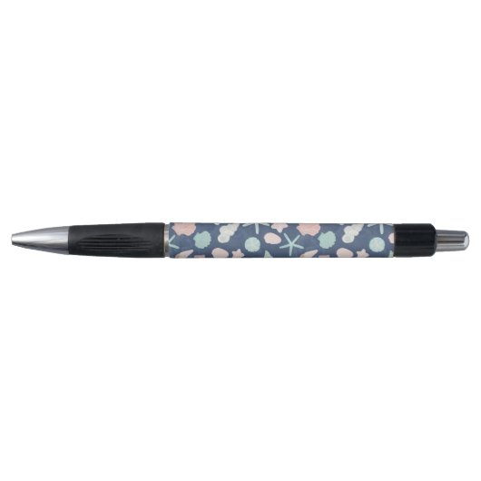 Stylo motif de coquillages (Devant)