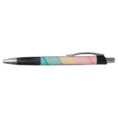 Stylo Motif de courbes mignonnes colorées (Haut)