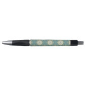 Stylo Motif de damassé avec les éléments abstraits (Devant)