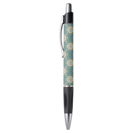 Stylo Motif de damassé avec les éléments abstraits (Haut (Vertical))