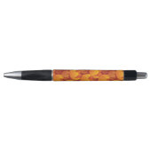 Stylo Motif de fleur d'or (Devant)