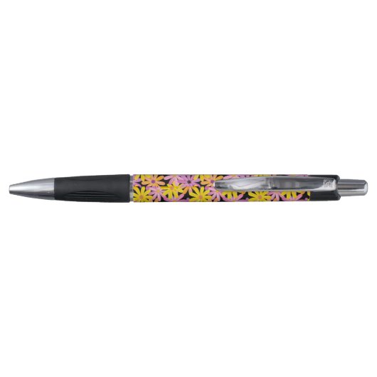 Stylo Motif de fleurs de Gerbera, arrière - plan (Dos)