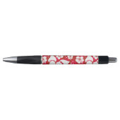 Stylo Motif de fleurs de ketmie (Devant)
