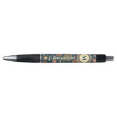 Stylo Motif de fraise Paisley (Devant)