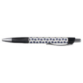 Stylo Motif de fruits de la bombe Abstraite bleue marine (Bas)