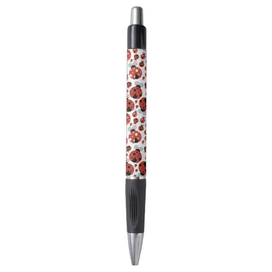 Stylo Motif De Ladybugs, Mignons Ladybugs, Red Ladybugs (Devant (Vertical))