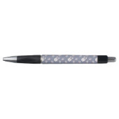 Stylo Motif de lamas et de fleurs (Devant)