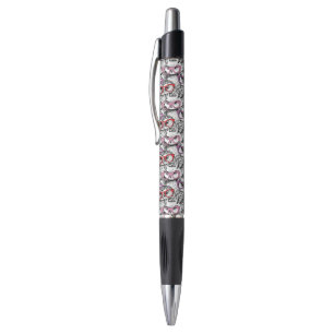 Stylo Motif de lunettes de hibou