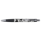 Stylo Motif de mandala géométrique (Dos)