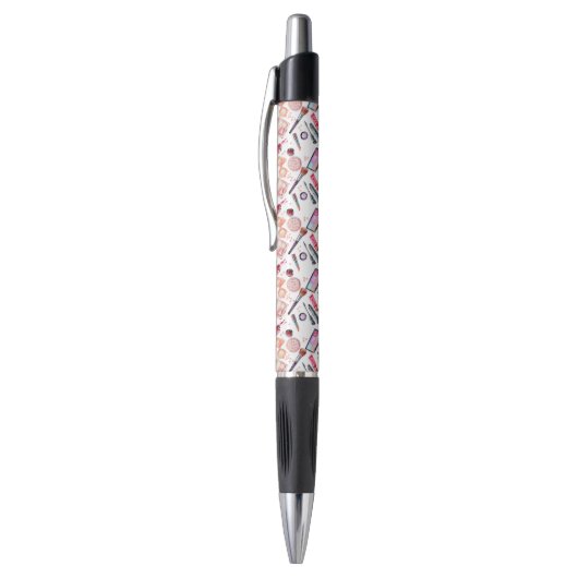 Stylo Motif de maquillage d'aquarelle (Haut (Vertical))