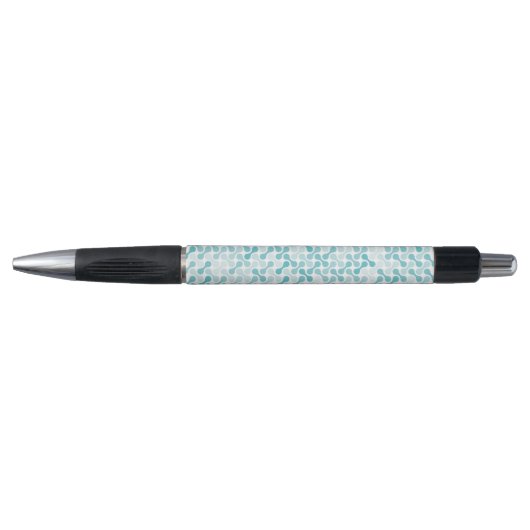 Stylo Motif de métaball bleu (Devant)