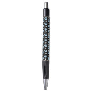 Stylo Motif De Pailles, Paniers Bleus, Pailles De Chien,