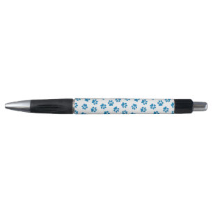 Stylo Motif De Pailles, Paniers De Chien, Paniers Bleus