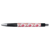 Stylo Motif de pivoine d'aquarelle (Devant)