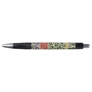 Stylo Motif de pivoine de chinoiserie vintage Owen Jones
