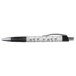 Stylo Motif de rayure de lama