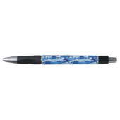 Stylo Motif de requin bleu (Devant)