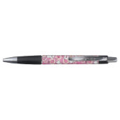 Stylo motif de rose de kawaii (Dos)