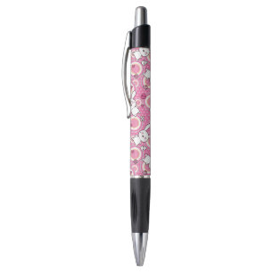 Stylo motif de rose de kawaii
