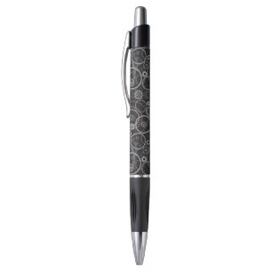 Stylo Motif de roues dentées