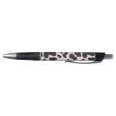 Stylo Motif de vache noir et blanc Imprimer (Bas)