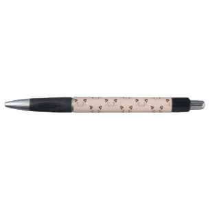 Stylo Motif de visage de chaton flottant