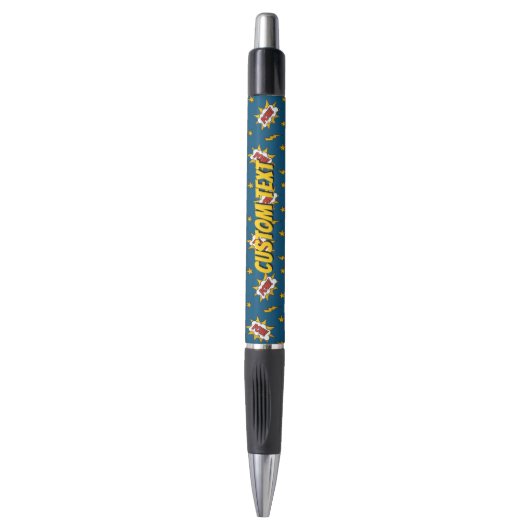 Stylo Motif d'effet sonore de bande dessinée (Devant (Vertical))