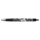 Stylo Motif d'élégance avec les fleurs 2 de narcisse (Devant)