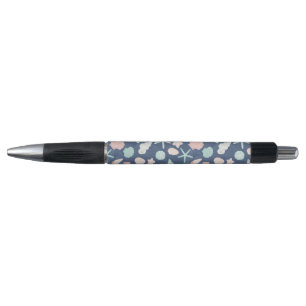 Stylo motif des coquillages