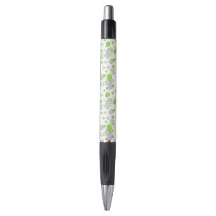 Stylo Motif Des Eléphants, Eléphants Mignons - Grey Vert