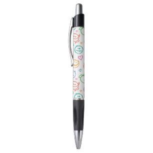 Stylo motif des sourires