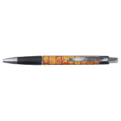 Stylo Motif d'Halloween orange (Dos)