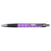 Stylo Motif diamant violet clair (Dos)