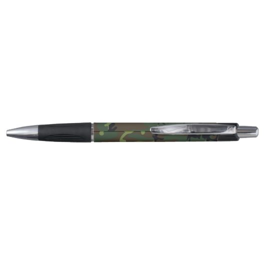 Stylo Motif du Camouflage Vert, Motif militaire, Armée (Dos)