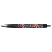 Stylo Motif du monogramme des grenouilles | d'amants (Devant)
