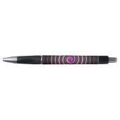 Stylo Motif en spirale violette (Devant)