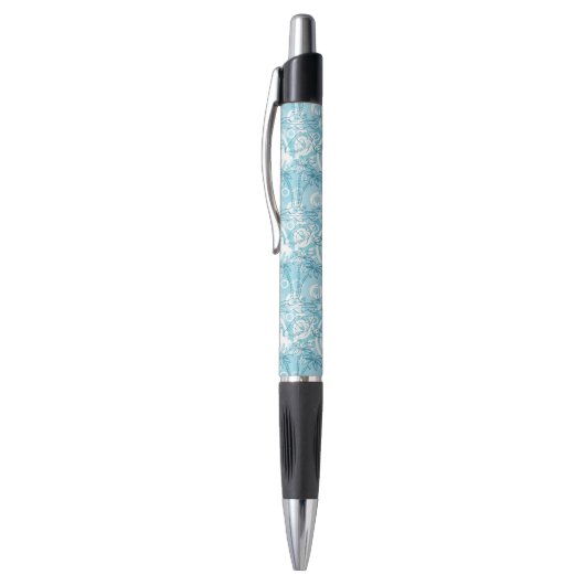 Stylo motif exotique d'océan (Haut (Vertical))