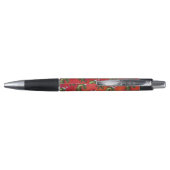 Stylo Motif Fextive TRex Dino sur rouge (Dos)